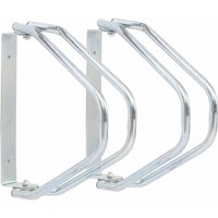 Fahrradständer 2 Stk. Wandmontage Verzinkter Stahl Vidaxl 182858 von VIDAXL