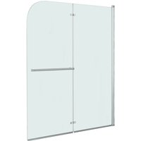 Vidaxl - Faltbare Duschkabine 2 Paneele esg 120 x 140 cm Vidaxl - Faltbare Duschkabine 2 Paneele esg 120 x 140 cm von VIDAXL