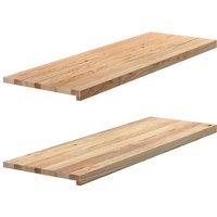 Fensterbänke 2 Stk. Unbehandelt 120x40x2 cm Massivholz Eiche Vidaxl Fensterbänke 2 Stk. Unbehandelt 120x40x2 cm Massivholz Eiche Vidaxl von VIDAXL