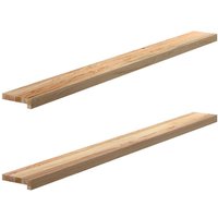 Fensterbänke 2 Stk. Unbehandelt 160x15x2 cm Massivholz Eiche vidaXL Fensterbänke 2 Stk. Unbehandelt 160x15x2 cm Massivholz Eiche vidaXL von VIDAXL