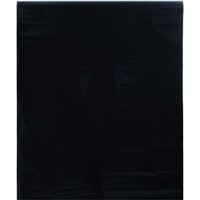 Fensterfolie Fenster Folie Sichtschutzfolie Statisch Matt Schwarz PVC vidaXL von VIDAXL