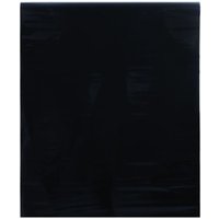 Fensterfolie Fenster Folie Sichtschutzfolie Statisch Matt Schwarz PVC vidaXL von VIDAXL