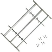 vidaXL Fenstergitter Verstellbar mit 3 Querstäben 500-650 mm vidaXL Fenstergitter Verstellbar mit 3 Querstäben 500-650 mm von VIDAXL