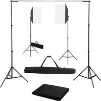 Fotostudio-Set mit Softboxen und Hintergrundsystem - Vidaxl Fotostudio-Set mit Softboxen und Hintergrundsystem - Vidaxl von VIDAXL