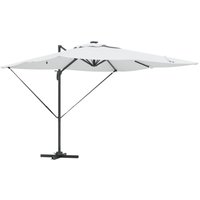 Freischwingender Roma-Sonnenschirm mit LEDs Sand 286x285x270 cm Aluminium Vidaxl Freischwingender Roma-Sonnenschirm mit LEDs Sand 286x285x270 cm Aluminium Vidaxl von VIDAXL
