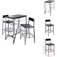 Frühstücksbar Set - Esstisch - Barhocker - Küchenstuhl - Frühstückstisch - Modernes Sofa von VIDAXL