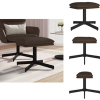 Vidaxl - Fußhocker Braun 60x60x36 cm Kunstleder - Polsterhocker - Hocker Braun - Kunstledersitzsack - Beistelltisch - Lounge Möbel Vidaxl - Fußhocker Braun 60x60x36 cm Kunstleder - Polsterhocker - Hocker Braun - Kunstledersitzsack - Beistelltisch - Lounge Möbel von VIDAXL