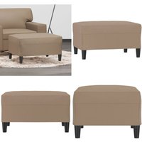 Fußhocker Cappuccino-Braun 70x55x41 cm Kunstleder - Polsterhocker - Sitzsack - Fusshocker - Couchtisch - Braun Möbel - Home & Living Fußhocker Cappuccino-Braun 70x55x41 cm Kunstleder - Polsterhocker - Sitzsack - Fusshocker - Couchtisch - Braun Möbel - Home & Living von VIDAXL