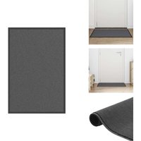 Fußmatte Anthrazit 60x90 cm - Fußmatte - Fußmatten - Schmutzfangmatte - Türmatte von VIDAXL