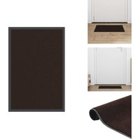 Vidaxl - Fußmatte Braun 40x60 cm - Fußmatte - Fußmatten - Schmutzfangmatte - Türmatte von VIDAXL