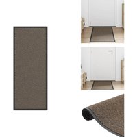 Fußmatte Braun 60x150 cm - Fußmatte - Fußmatten - Schmutzfangmatte - Türmatte von VIDAXL