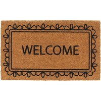 Fußmatte Natur 45x75 cm Kokosfaser Getuftet vidaXL Fußmatte Natur 45x75 cm Kokosfaser Getuftet vidaXL von VIDAXL