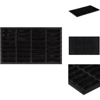 Fußmatte Rechteckig 45x75 cm Gummi und Kokosfaser - Eingangsmatte - Fussmatte - Gummiteppich - Kokosfaser Matte - Türmatte von VIDAXL