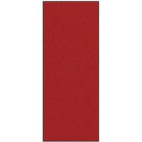 Fußmatte Rot und Schwarz 120 x 300 cm Polypropylen und Vinyl Vidaxl von VIDAXL