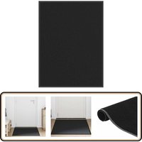 Vidaxl - Fußmatte Schwarz 90x120 cm von VIDAXL