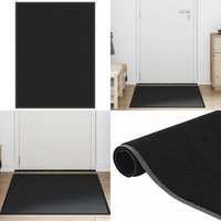 Fußmatte Schwarz 90x120 cm - Vidaxl von VIDAXL