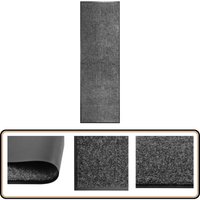 Fußmatte Waschbar Anthrazit 60x180 cm - Innenfußmatte - Outdoor-Matte - Waschbare Fußmatte - Anti-Rutschmatte - Anthrazit von VIDAXL