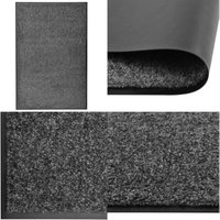 Fußmatte Waschbar Anthrazit 60x90 cm - Innenfußmatte - Outdoor-Matte - Anthrazit - Waschebene - Türmatte - Home & Living Fußmatte Waschbar Anthrazit 60x90 cm - Innenfußmatte - Outdoor-Matte - Anthrazit - Waschebene - Türmatte - Home & Living von VIDAXL