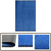 Fußmatte Waschbar Blau 120x180 cm - Innenfußmatte - Außenfußmatte - Türmatte - Waschebene - Blaue Fußmatte Fußmatte Waschbar Blau 120x180 cm - Innenfußmatte - Außenfußmatte - Türmatte - Waschebene - Blaue Fußmatte von VIDAXL