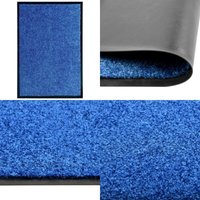 Fußmatte Waschbar Blau 40x60 cm - Teppich - Fußmatte - Türmatte - Badezimmermatte - Outdoormatte - Home & Living Fußmatte Waschbar Blau 40x60 cm - Teppich - Fußmatte - Türmatte - Badezimmermatte - Outdoormatte - Home & Living von VIDAXL