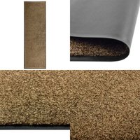Fußmatte Waschbar Braun 60x180 cm - Innenfußmatte - Outdoor Matten - Türmatte - Waschebene - Anti-Rutschmatte - Home & Living Fußmatte Waschbar Braun 60x180 cm - Innenfußmatte - Outdoor Matten - Türmatte - Waschebene - Anti-Rutschmatte - Home & Living von VIDAXL