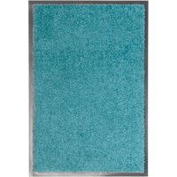 Fußmatte Waschbar Cyan 40x60 cm Vidaxl Fußmatte Waschbar Cyan 40x60 cm Vidaxl von VIDAXL