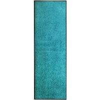Fußmatte Waschbar Cyan 60x180 cm Vidaxl von VIDAXL