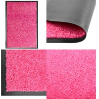 Fußmatte Waschbar Rosa 40x60 cm - Innenfußmatte - Outdoor-Matte - Waschbare Fußmatte - Türklinke - Anti-Rutschmatte - Home & Living Fußmatte Waschbar Rosa 40x60 cm - Innenfußmatte - Outdoor-Matte - Waschbare Fußmatte - Türklinke - Anti-Rutschmatte - Home & Living von VIDAXL