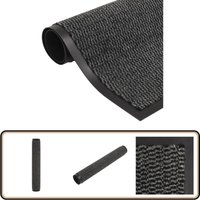Fußmatte getuftet 60x150 cm Anthrazit - Haustürmatte - Fußmatte - Anthrazit - Polypropylen - Rutschfest von VIDAXL
