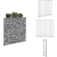 Gabionen-Hochbeet Trapezform Verzinkter Stahl 100x20x100 cm - Gabionen-Hochbeet - Steingarten - Stahltank - Gartendeko - Blumenerde Gabionen-Hochbeet Trapezform Verzinkter Stahl 100x20x100 cm - Gabionen-Hochbeet - Steingarten - Stahltank - Gartendeko - Blumenerde von VIDAXL