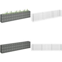 Gabionen-Hochbeet Verzinkter Stahl 270×30×60 cm - Gabionen-Hochbeet - Steinkorb - Blumentopf - Hochbeet - Gartenmöbel - Home & Living Gabionen-Hochbeet Verzinkter Stahl 270×30×60 cm - Gabionen-Hochbeet - Steinkorb - Blumentopf - Hochbeet - Gartenmöbel - Home & Living von VIDAXL