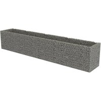 Gabionen-Hochbeet Verzinkter Stahl 540×90×100 cm Vidaxl Gabionen-Hochbeet Verzinkter Stahl 540×90×100 cm Vidaxl von VIDAXL