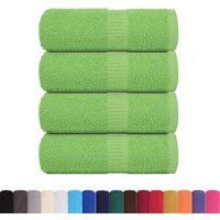 Gästetücher 4 Stk. Apfelgrün 30x50 cm 360 g/m² 100% Baumwolle vidaXL von VIDAXL
