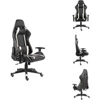 Gaming-Stuhl Drehbar Weiß pvc - Gaming Stuhl - pc Stuhl - Gamer Chair - Schreibtischstuhl - Ergonomischer Stuhl Gaming-Stuhl Drehbar Weiß pvc - Gaming Stuhl - pc Stuhl - Gamer Chair - Schreibtischstuhl - Ergonomischer Stuhl von VIDAXL