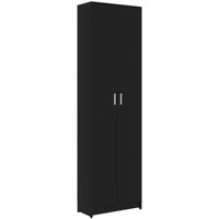 Bonnevie - Garderobenschrank Schwarz 55x25x189 cm Holzwerkstoff vidaXL442829 von BONNEVIE