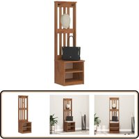Garderobenständer sandens 45x40x159,5 cm Massivholz Kiefer - Vidaxl Garderobenständer sandens 45x40x159,5 cm Massivholz Kiefer - Vidaxl von VIDAXL