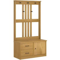 Garderobenständer sandnes 87x40x159,5cm Massivholz Kiefer Vidaxl Garderobenständer sandnes 87x40x159,5cm Massivholz Kiefer Vidaxl von VIDAXL