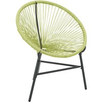 Vidaxl - Garten-Acapulco-Stuhl Poly-Rattan Grün 411279 von VIDAXL