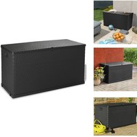 Garten-Aufbewahrungsbox Anthrazit 120x56x63 cm pp Rattan - Gartentresore - Außenaufbewahrung - Gartenbox - Kunststoff Box - Rattanoptik Garten-Aufbewahrungsbox Anthrazit 120x56x63 cm pp Rattan - Gartentresore - Außenaufbewahrung - Gartenbox - Kunststoff Box - Rattanoptik von VIDAXL