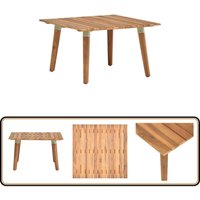 Garten-Couchtisch 60x60x36 cm Massivholz Akazie - Gartentisch - Holztisch - Akazienttisch - Outdoortisch - Balkontisch von VIDAXL