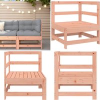 Garten-Ecksofa Massivholz Douglasie - Gartenecke - Holzsessel - Lounge Set - Gartenmöbel - Esszimmergarnitur - Home & Living von VIDAXL
