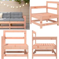 Garten-Ecksofa Massivholz Douglasie - Gartenstuhl - Holzsessel - Lounge Möbel - Gartenlounge - Außengartenmöbel - Home & Living von VIDAXL