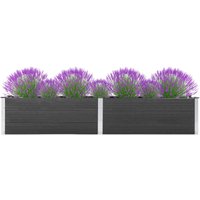 Garten-Hochbeet 200x50x54 cm wpc Grau - Vidaxl von VIDAXL