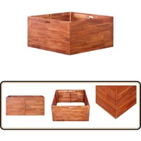 Vidaxl - Garten-Hochbeet Akazienholz 100x100x50 cm - Gartenhochbeet - Holzhöcker - Blumenkübel - Balkonbepflanzung - Gemüsegarten Vidaxl - Garten-Hochbeet Akazienholz 100x100x50 cm - Gartenhochbeet - Holzhöcker - Blumenkübel - Balkonbepflanzung - Gemüsegarten von VIDAXL