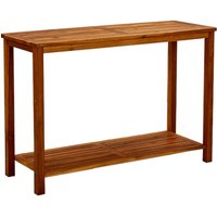 vidaXL Garten Konsolentisch 110x40x75 cm Massivholz Akazie von VIDAXL