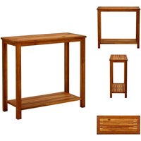 Garten-Konsolentisch 80x35x75 cm Massivholz Akazie - Holz Tisch - Garten Tisch - Akazientisch - Esszimmertisch - Wohnzimmertisch Garten-Konsolentisch 80x35x75 cm Massivholz Akazie - Holz Tisch - Garten Tisch - Akazientisch - Esszimmertisch - Wohnzimmertisch von VIDAXL