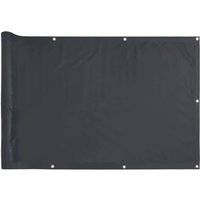 Balkon-Sichtschutz Anthrazit 600x120 cm pvc Vidaxl von VIDAXL