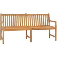 Gartenbank 180 cm Massivholz Teak Vidaxl von VIDAXL