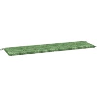 Vidaxl - Gartenbank-Kissen Floral Grün 180 x 50 x 4 cm Oxford Stoff Vidaxl - Gartenbank-Kissen Floral Grün 180 x 50 x 4 cm Oxford Stoff von VIDAXL