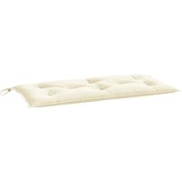 Gartenbank-Auflage Creme 100x50x7 cm Oxford-Gewebe Vidaxl von VIDAXL